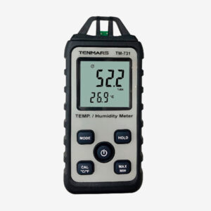 Medidor de temperatura y humedad de bolsillo Tenmars TM-731