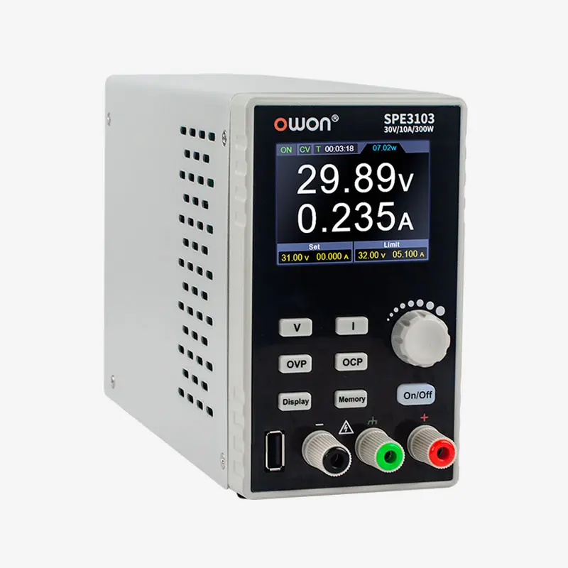 Owon SPE3051 | Fuente de Poder 1 Canal 30V, 5A 150W 2 Owon SPE3051