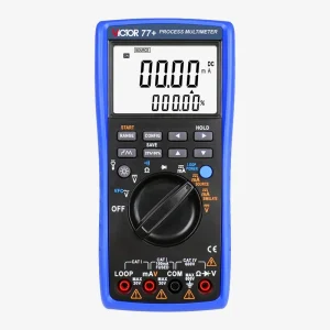 Multímetro con Calibrador de Proceso VICTOR 77+