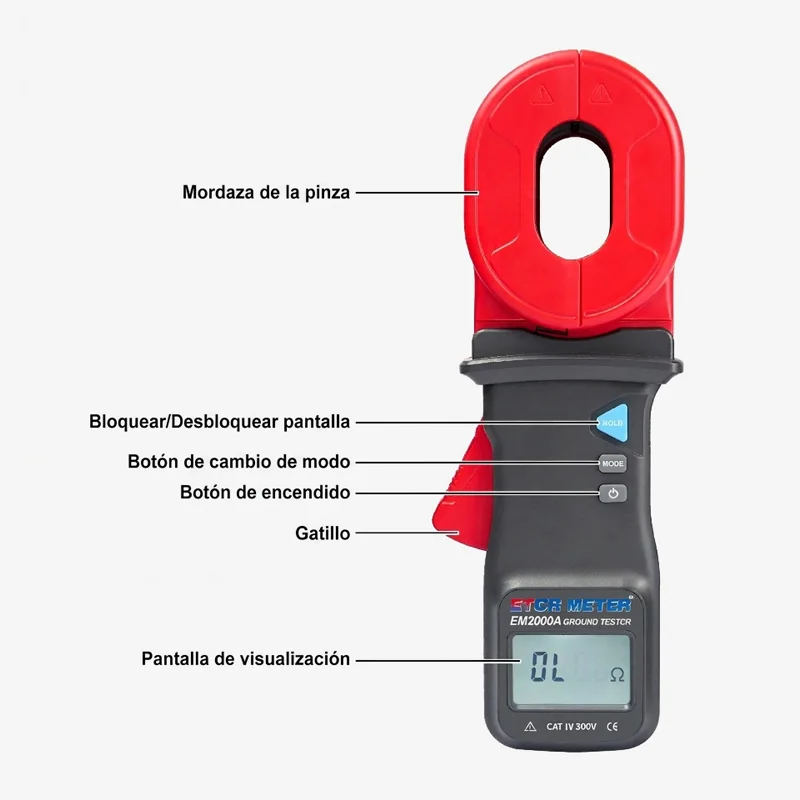 ETCR 2000A | Tenaza de Resistencia de Tierra Económica 8 etcr 2000a presentacion