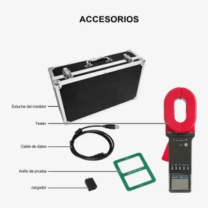 ETCR 2200 | Tenaza Resistencia de Tierra y Corriente de Fuga 17 etcr2200 accesorios