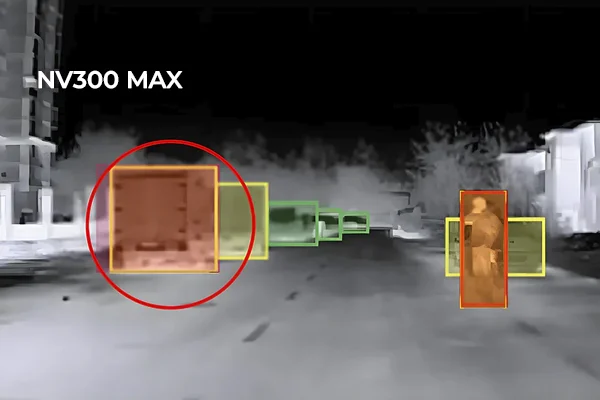 Thermal Master NV300 MAX | Cámara Térmica con Visión Nocturna Anticolisión 27 nv300 max oscuridad 02