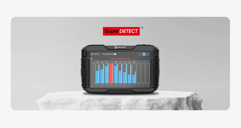 HIKMICRO AD22P-IO | Detector de Fugas Acústico para Interior y Exterior 6 ad22p superdetect