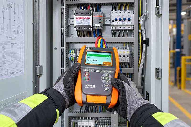 Sonel MPI-516 | Medidor Multifunción de Parámetros de Instalaciones Eléctricas 6 mpi 516 funcionamiento04