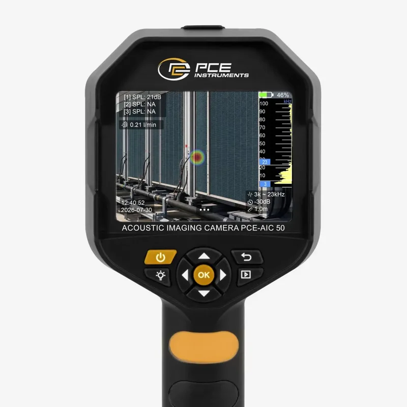 PCE AIC-50 | Cámara Acústica para Detección de Fugas 3 pce aic50 b