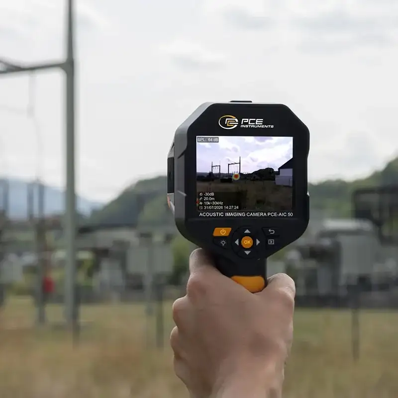 PCE AIC-50 | Cámara Acústica para Detección de Fugas 10 pce aic50 i