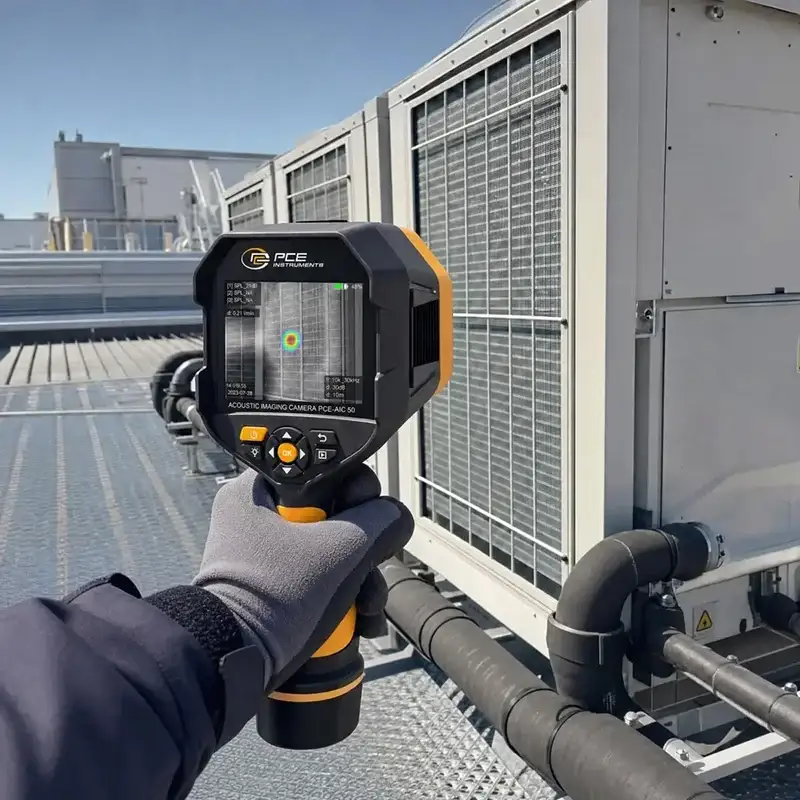 PCE AIC-50 | Cámara Acústica para Detección de Fugas 11 pce aic50 j